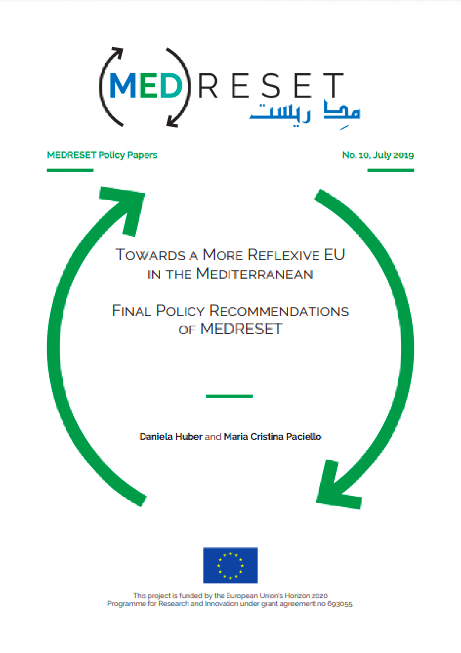 New policy recommendation of MEDRESET: “Towards a More Reflexive EU in the Mediterranean”