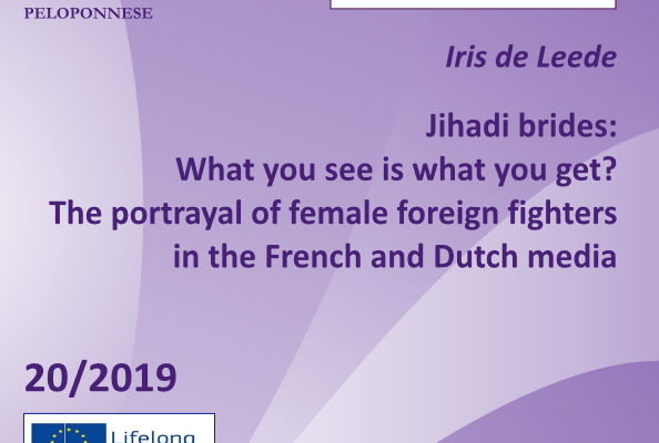 Working paper n°2 “Jihadi brides: What you see is what you get? The portrayal of female foreign fighters in the French and Dutch media”