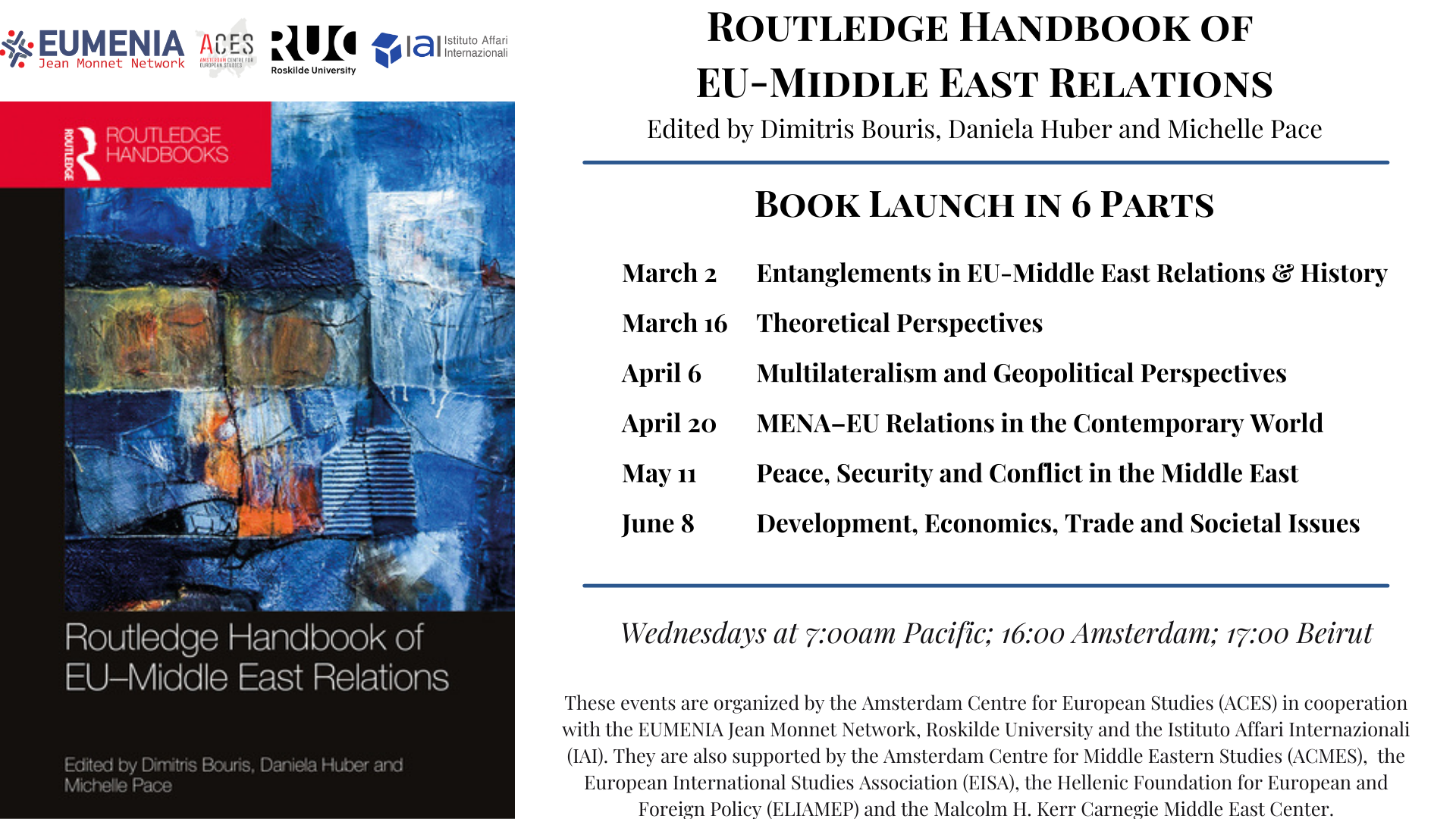Launch Series of the Routledge Handbook of EU-Middle East Relations