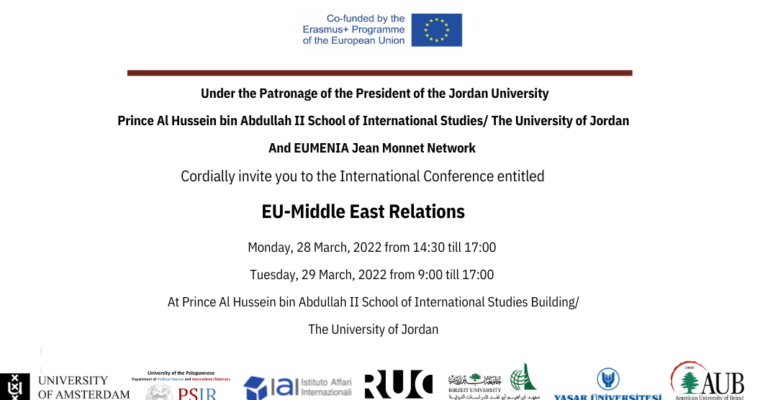 EUMENIA International Conference in Amman, Jordan