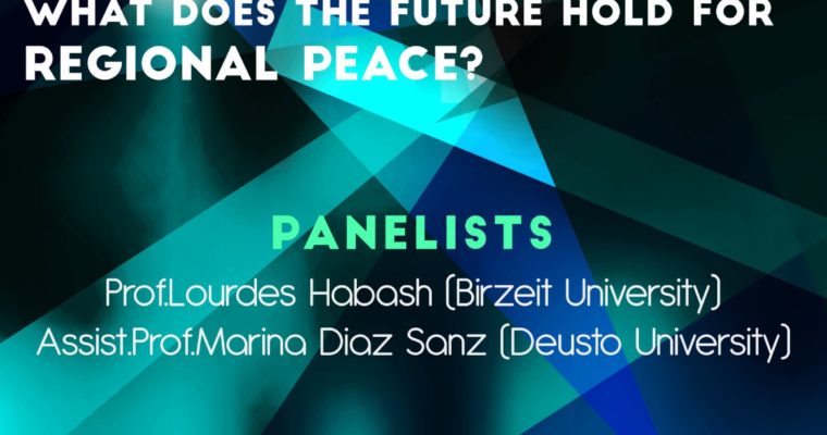 Presentation: “The West and the Middle East: what does the future hold for regional peace?” at Yasar University