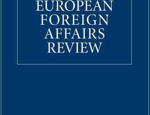 Publication: MEDRESET’s work published in the Special Issue in ​European Foreign Affairs Review​