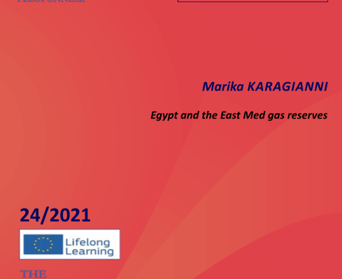 WORKING PAPER N°4 “Egypt and the East Med gas reserves” by Dr. Marika Karagianni